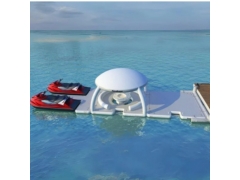 All-in-One Floating Dock for Beach Resorts
